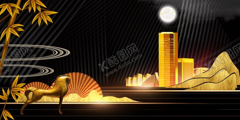 编号：36392409271032343782【酷图网】源文件下载-地产复古活动宣传背景海报素材