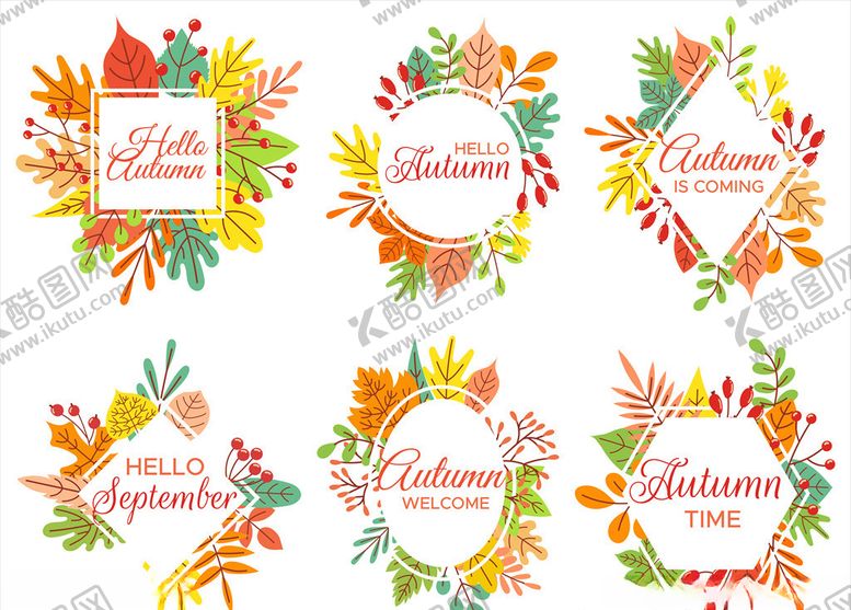 编号：46769710061323256308【酷图网】源文件下载-你好秋天