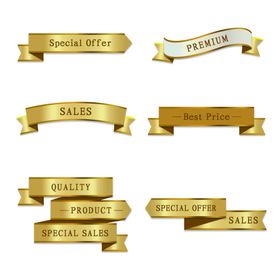 促销标签爆款热卖特惠清仓