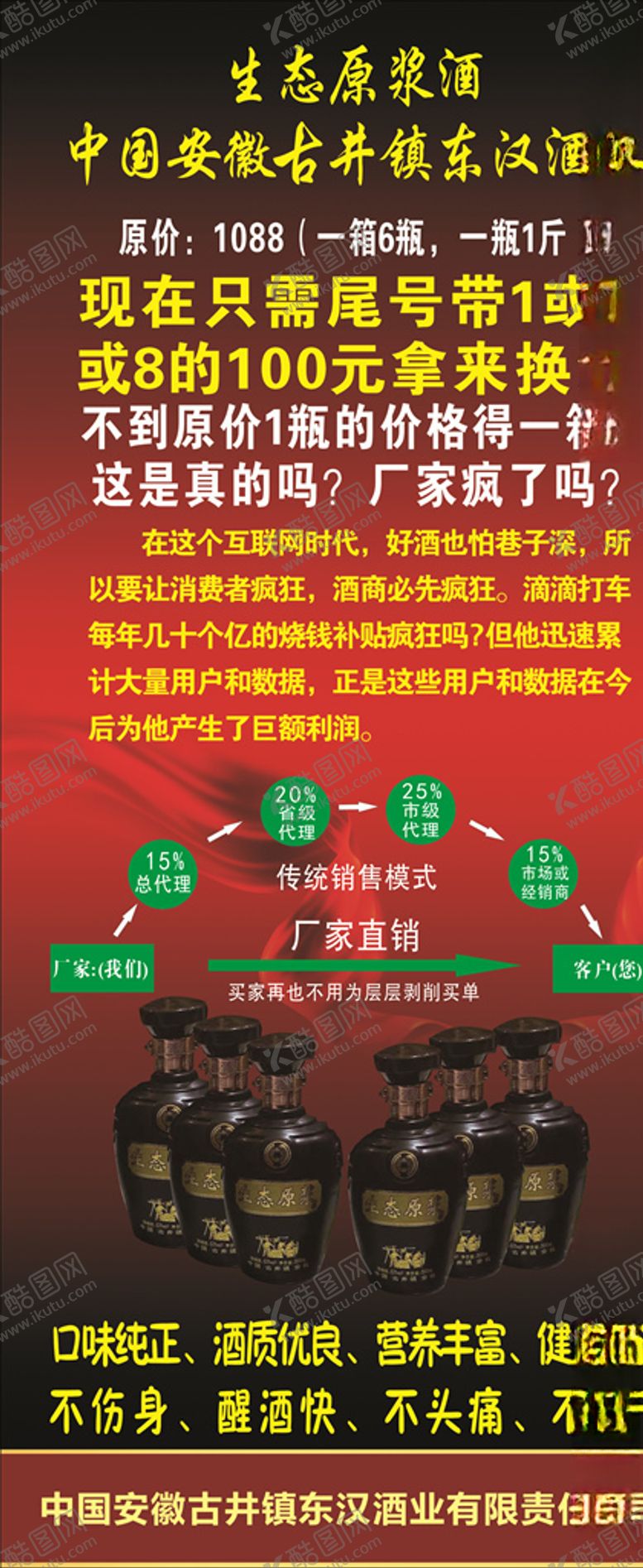 编号：84422610190747493252【酷图网】源文件下载-古井贡酒展架