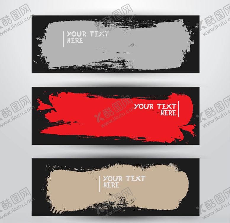 编号：64311610060559534444【酷图网】源文件下载-笔刷展板背景模板