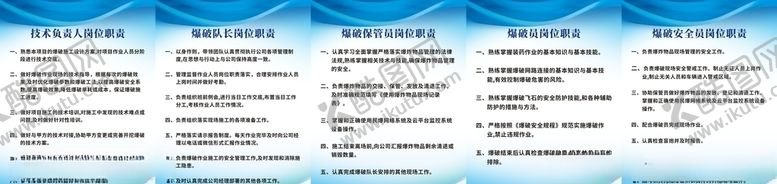 编号：99533204150349428297【酷图网】源文件下载-爆破责任人制度标牌