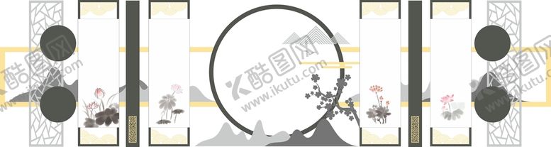 编号：62226311260830362926【酷图网】源文件下载-文化墙  