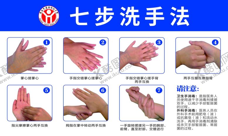 编号：10465507141258396547【酷图网】源文件下载-七部洗手法