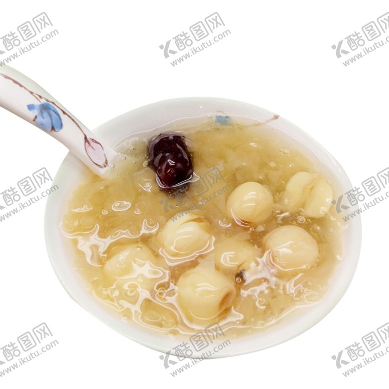 编号：72716909202059028750【酷图网】源文件下载-莲子红枣银耳羹免扣