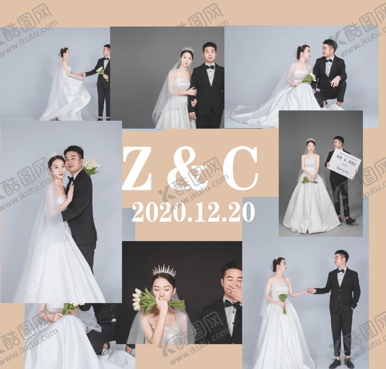 编号：92144609241032341496【酷图网】源文件下载-婚礼照片墙