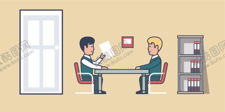 编号：34511510290110559792【酷图网】源文件下载-简约人物生活场景插画