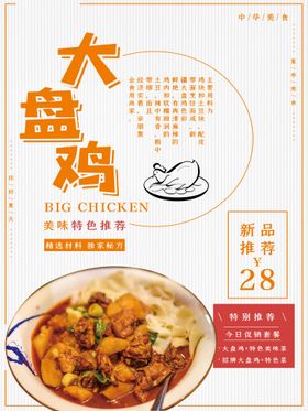 大盘鸡 餐饮美食特色美食