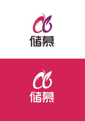 美业标识设计字母丽
