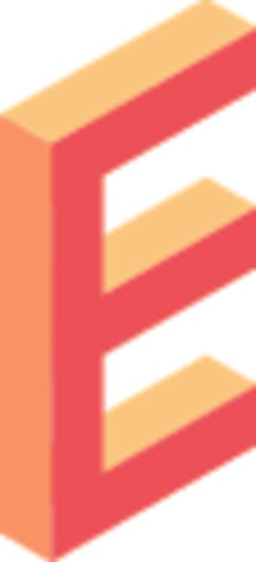 字母logo植物e小清新