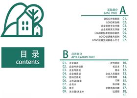 酒店vi手册企业手册目录