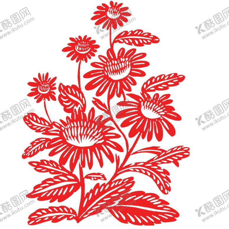 编号：38781010060225362909【酷图网】源文件下载-中国风节日剪纸画