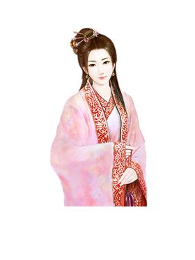 古装帅哥美女插画图片情侣东方文化代佳人国色天香