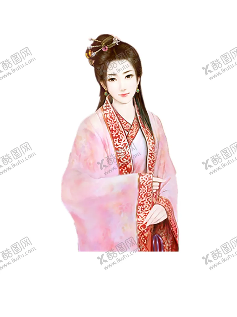 编号：84737401301502186586【酷图网】源文件下载-古装帅哥美女插画图片