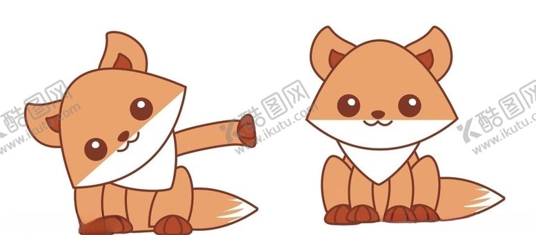 编号：87295809160756591512【酷图网】源文件下载-卡通狐狸