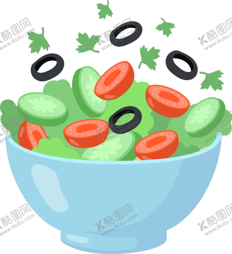 编号：67802601300742175231【酷图网】源文件下载-沙拉免抠图 