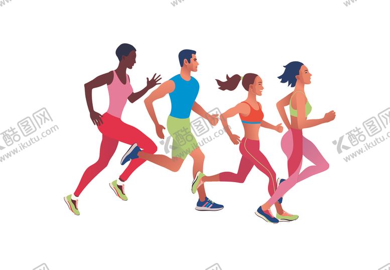 编号：24873510061741236808【酷图网】源文件下载-瑜伽运动人物形象