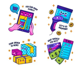 可爱贴图DIY素材手帐插萌萌哒