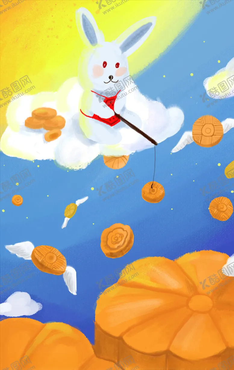 编号：62729003251342196165【酷图网】源文件下载-中秋手绘插画