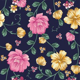 花朵无缝花纹
