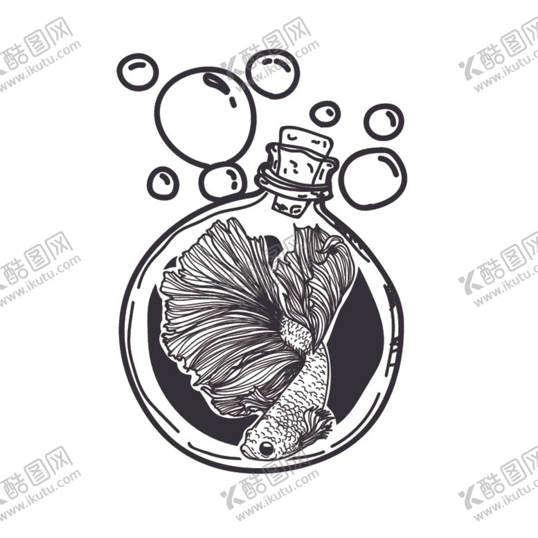 编号：24844609140405009404【酷图网】源文件下载-金鱼