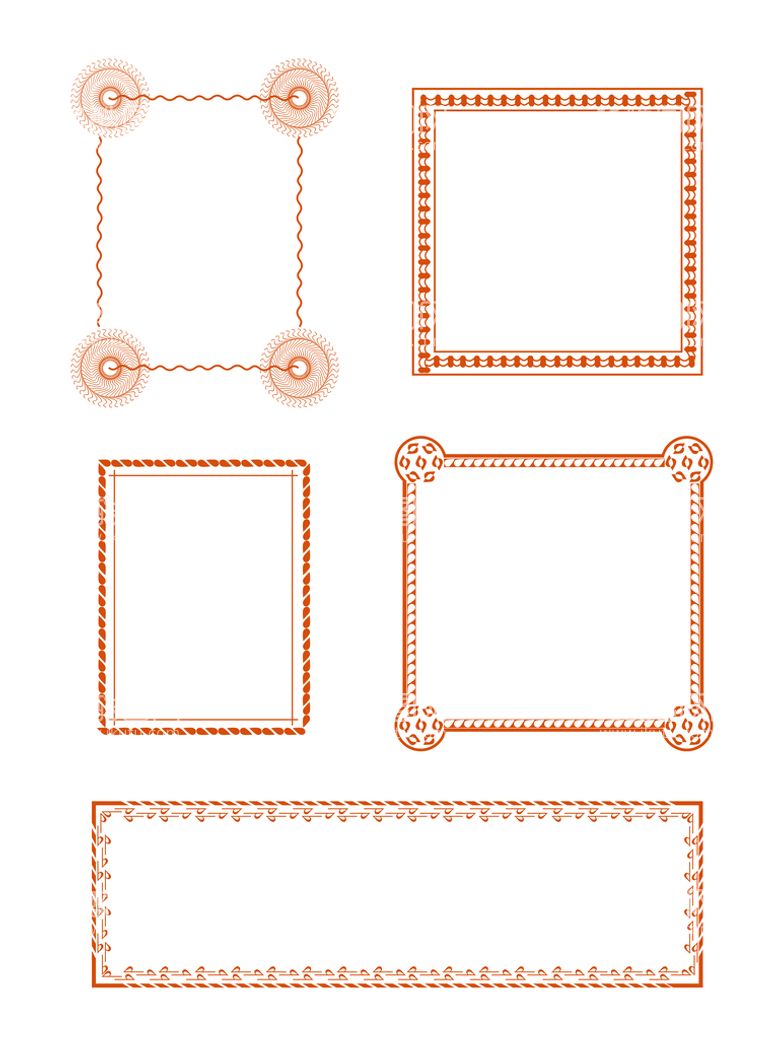 编号：42952611201254258869【酷图网】源文件下载-边框图案
