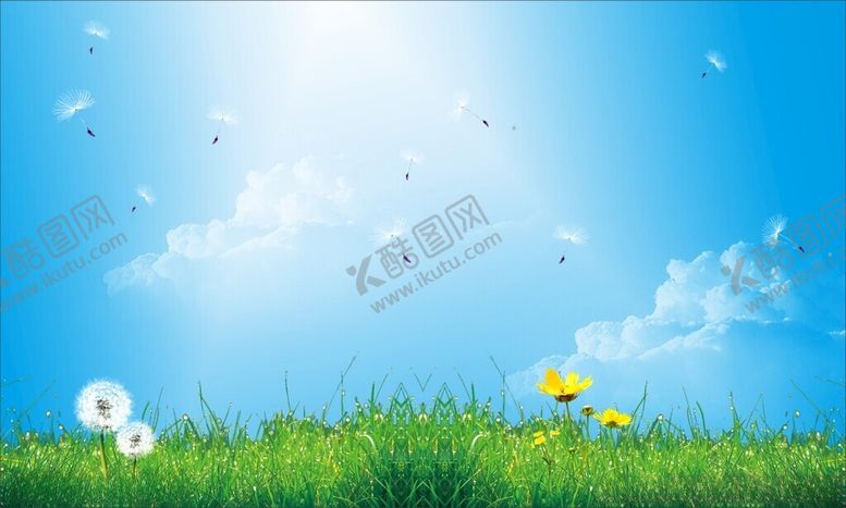编号：43975412110047291053【酷图网】源文件下载-蓝天白云背景