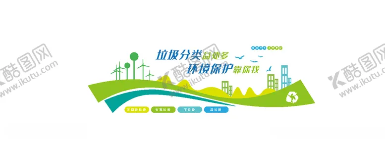 编号：83650706251430597539【酷图网】源文件下载-垃圾类文化墙