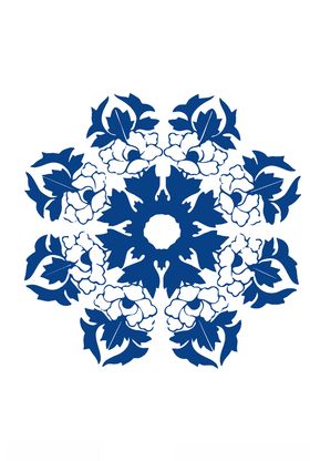 青花纹理