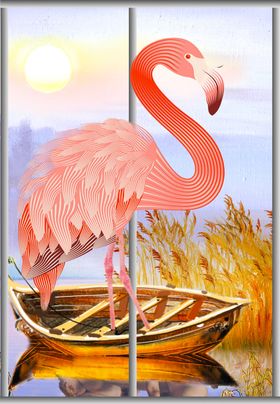 玄关装饰画抽象芯北欧壁