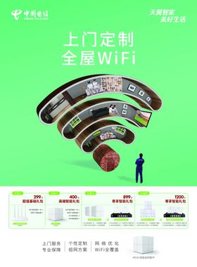 电信灯箱