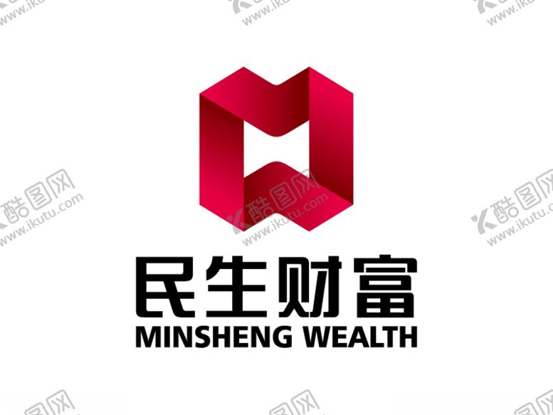 编号：85595705041022392451【酷图网】源文件下载-民生财富标志LOGO