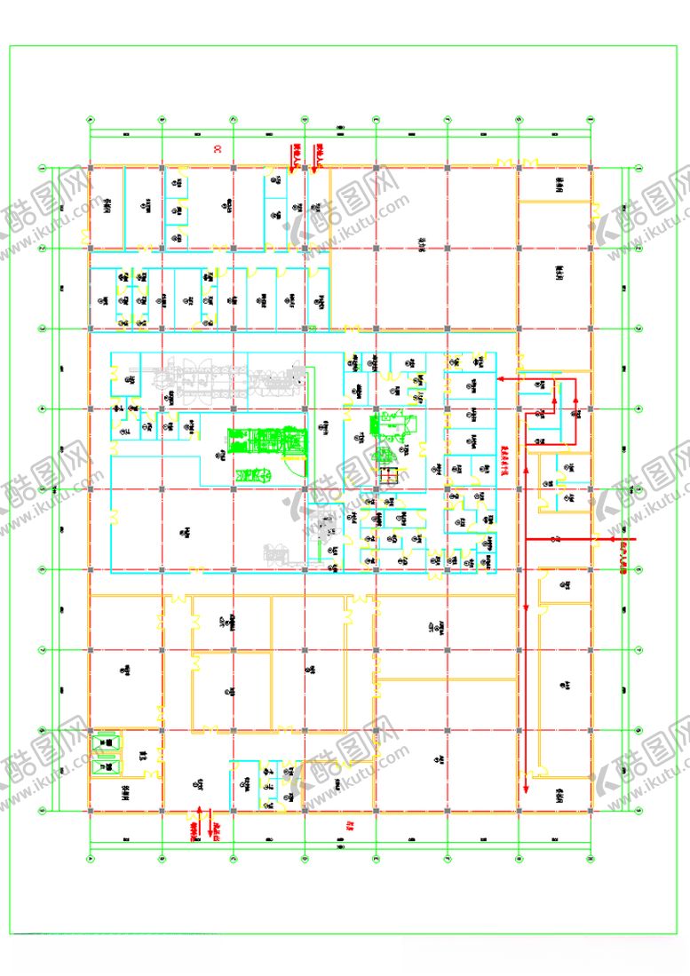 编号：96980810161700593612【酷图网】源文件下载-化药车间布局