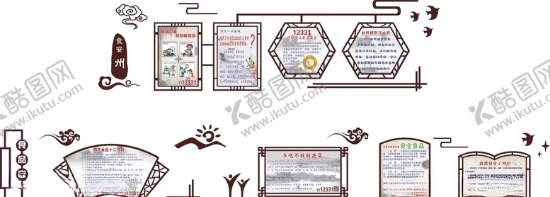编号：77977004252332377995【酷图网】源文件下载-食品安全文化墙
