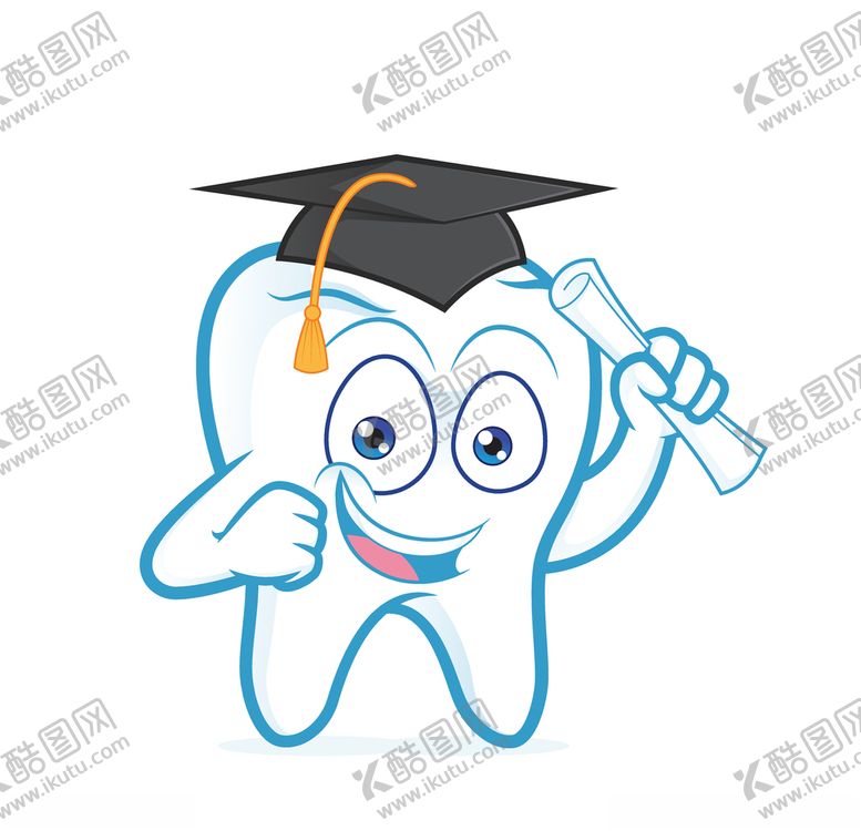 编号：45667209250105313924【酷图网】源文件下载-卡通牙齿