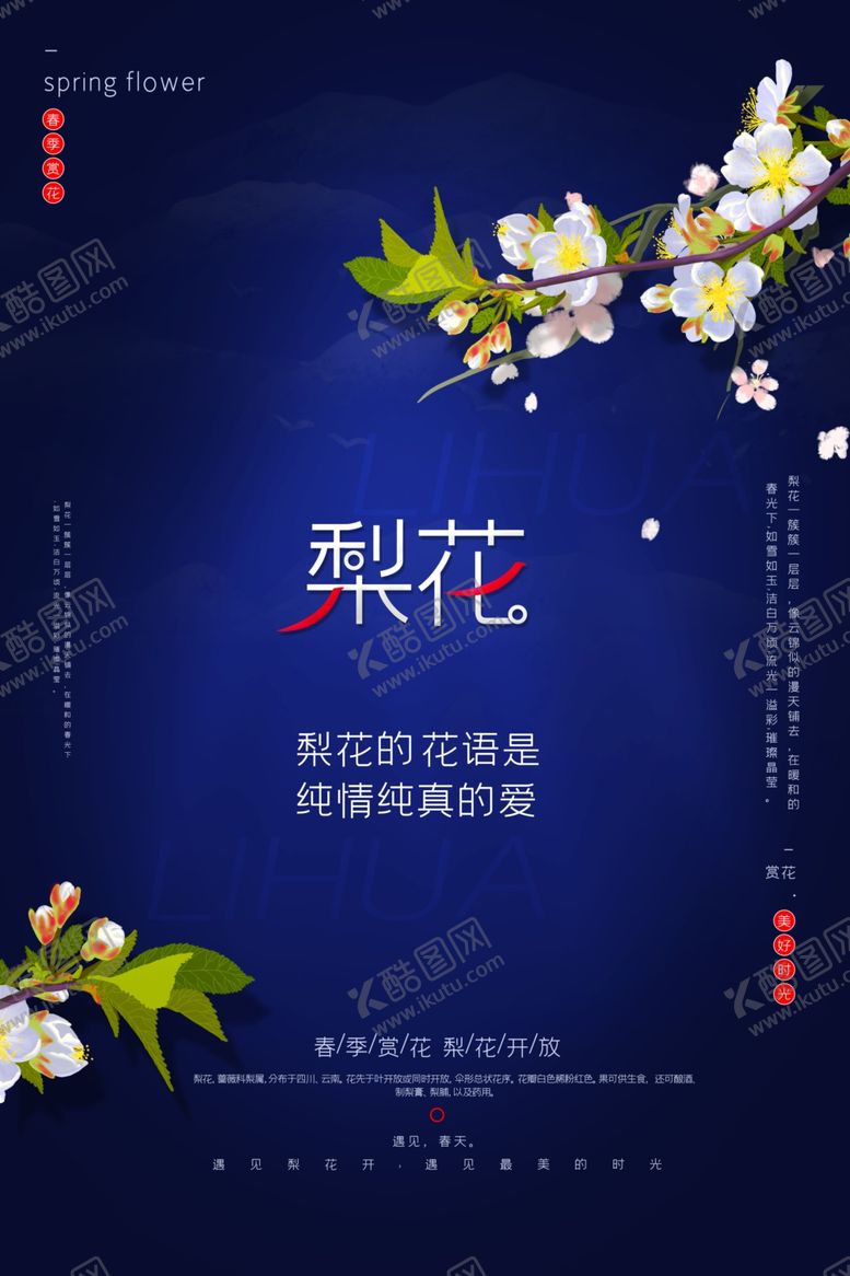 编号：95214209162019021742【酷图网】源文件下载-梨花