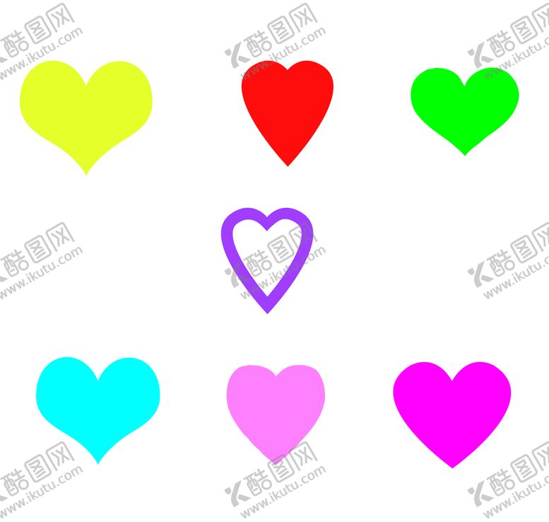 编号：43907209241733375418【酷图网】源文件下载-心形