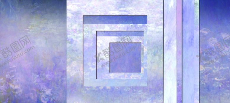 编号：23231701050051561270【酷图网】源文件下载-梦幻紫色几何空间画面