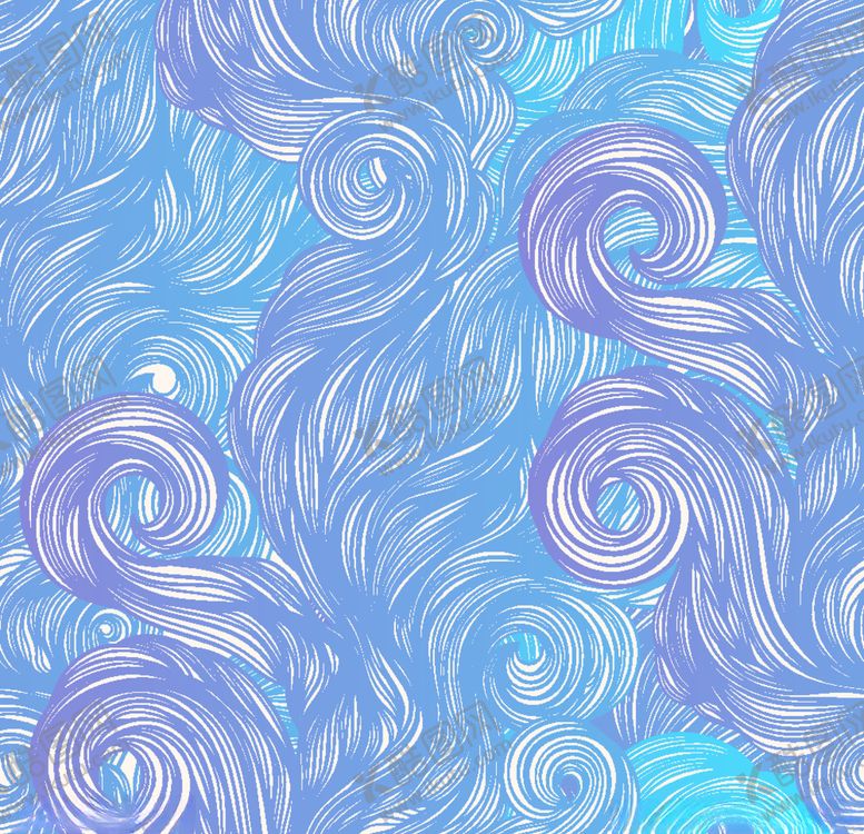 编号：53156909231856429540【酷图网】源文件下载-日式水波花纹图案