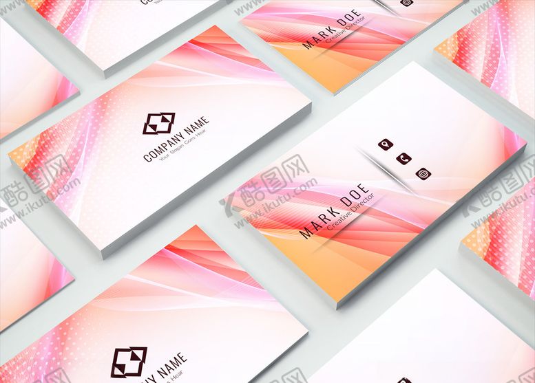 编号：29839709280554012814【酷图网】源文件下载-矢量名片模板