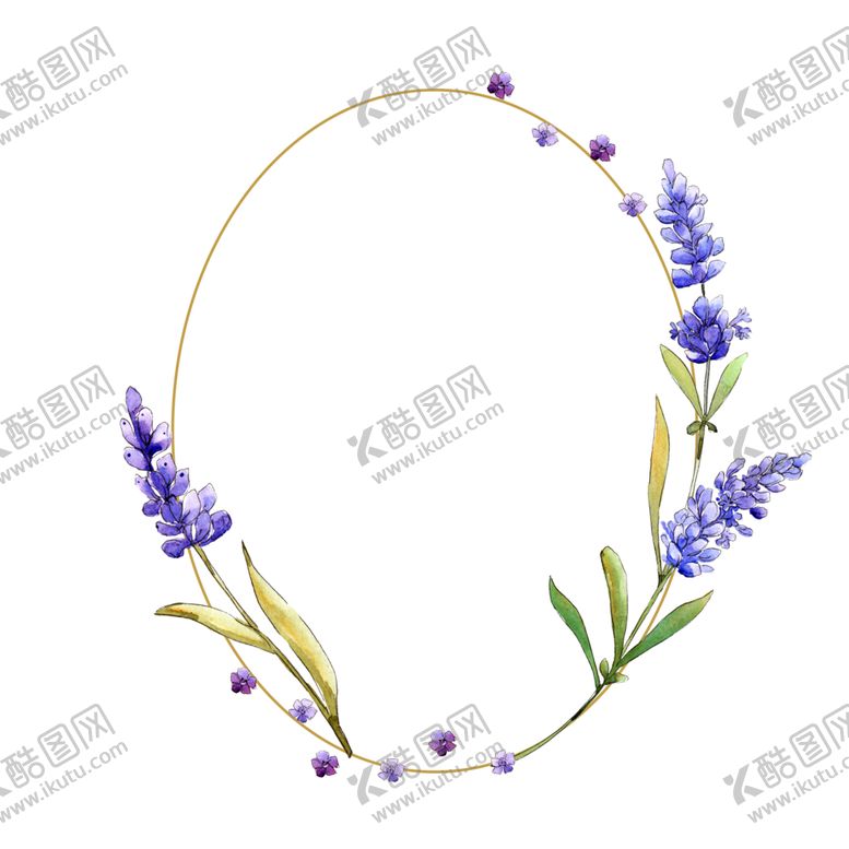 编号：51421707091312498168【酷图网】源文件下载-薰衣草边框
