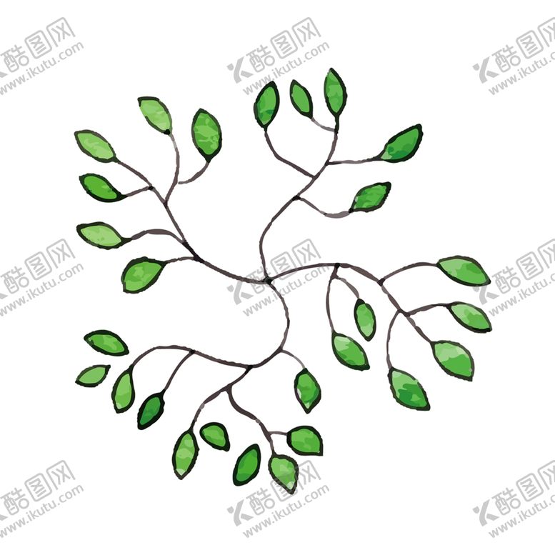 编号：49377009250812484304【酷图网】源文件下载-绿色装饰