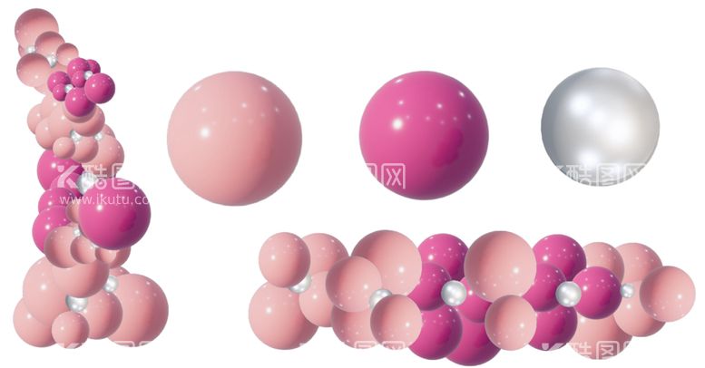 编号：24251212141520215814【酷图网】源文件下载-气球链条