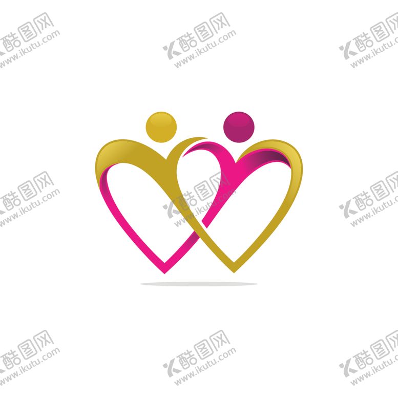 编号：66742609300637151234【酷图网】源文件下载-爱心标志