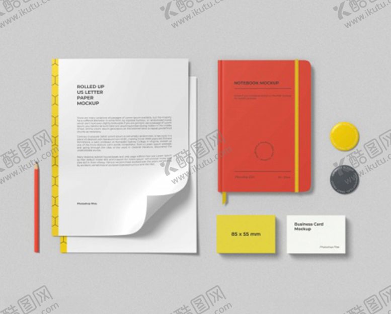 编号：90489210142038374864【酷图网】源文件下载-商务VI样机模板