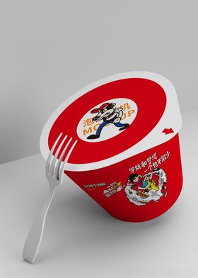 泡面桶样机