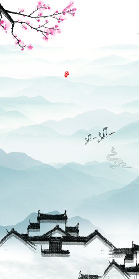 中国风展架