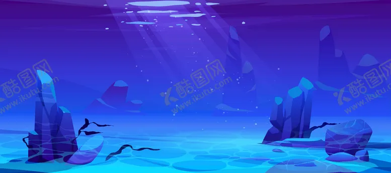 编号：47239301251414196926【酷图网】源文件下载-海洋深海插画