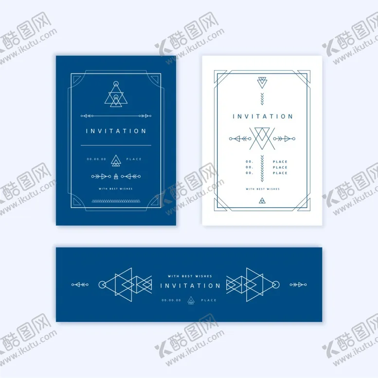 编号：23841009151050240539【酷图网】源文件下载-简约海报边框线条花边