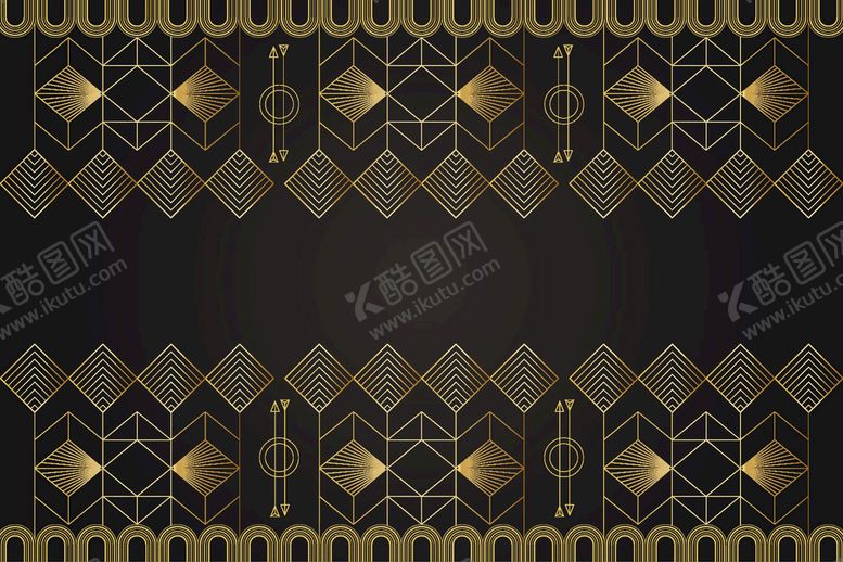编号：61529709170056111584【酷图网】源文件下载-金色线条背景